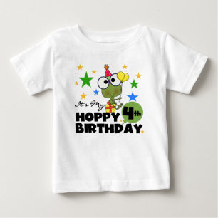 4èmes T-shirts et cadeaux d'anniversaire de