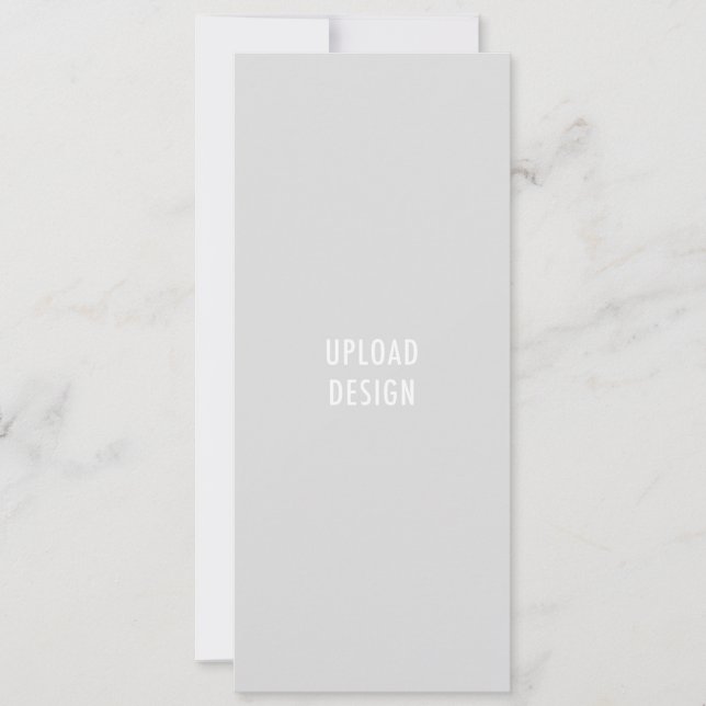 4x9.25 Carte plate Téléchargez votre conception (Devant)