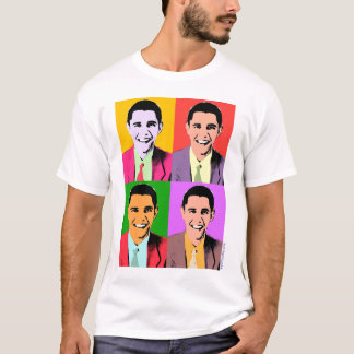 4x Barack Obama - T-shirt d'art de bruit