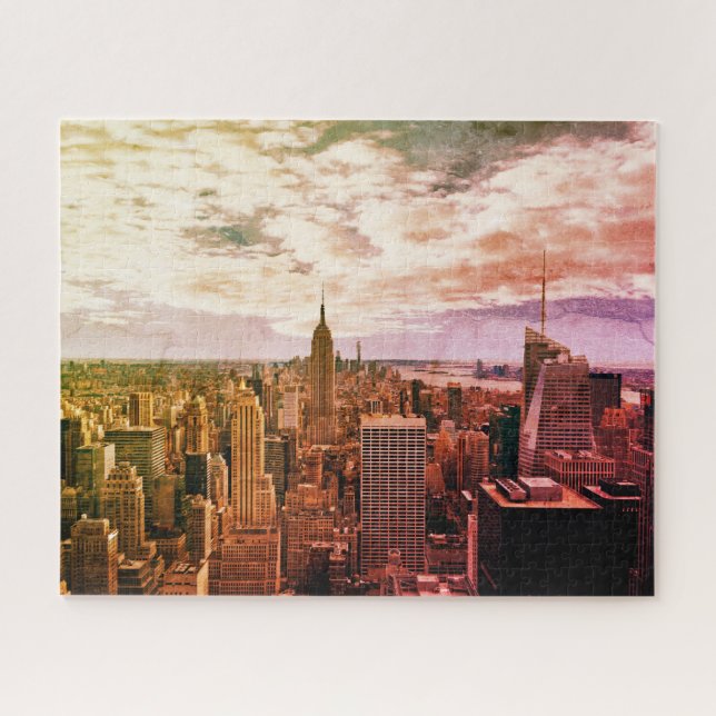 500 pièce New York City Jigsaw Puzzle (Horizontal)