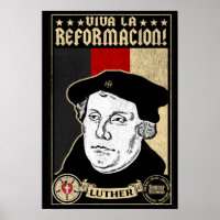 500th Anniversary Reformation Luther Poster