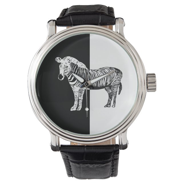 50/50 Montre Zebra (devant)