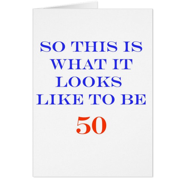 50 à ce qu'il ressemble (Devant)
