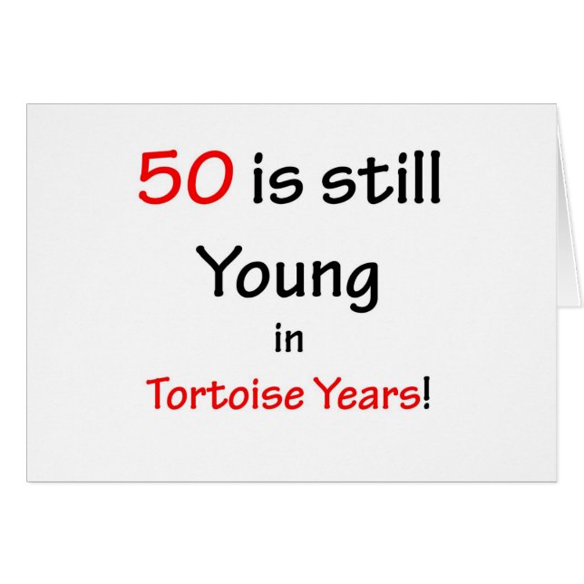 50 années de tortue (Devant horizontal)