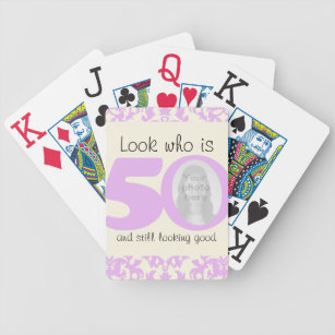 Cartes A Jouer 50 Ans Zazzle Fr