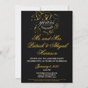 50 ans ensemble Anniversaire de mariage Argent