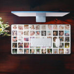 50 Collage photo personnalisé<br><div class="desc">Créez un Collage de photos Tapis de bureau personnalisé de Ricaso - ajoutez 50 photos individuelles pour réaliser un collage de photos - un grand ajout à votre maison ou bureau, gardez vos proches avec vous pendant que vous travaillez, ajoutez des photos de vos animaux de compagnie - le choix...</div>