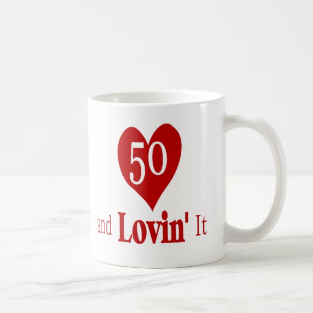 50 e Anniversaire Mug (Droite)
