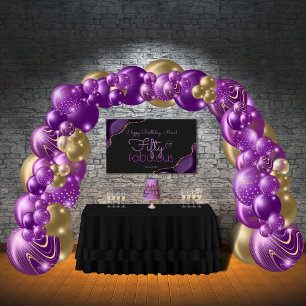 50 et fabuleuse bannière du 50e anniversaire