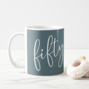 50 et fabuleuse Mug de script moderne