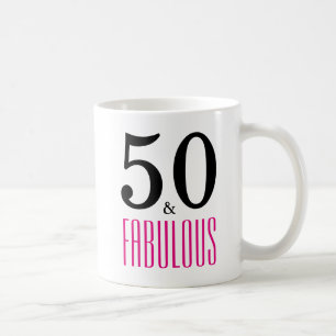 50 et fabuleux 50e anniversaire Gift Mug