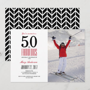 50 et fabuleux   Invitation à la fête du 50e anniv