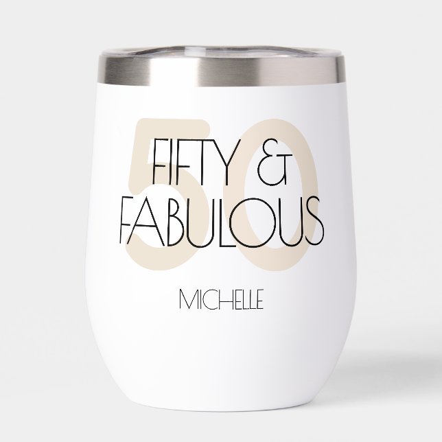 50 et fabuleux Moderne Beige Cinquante Anniversair (Arrière)