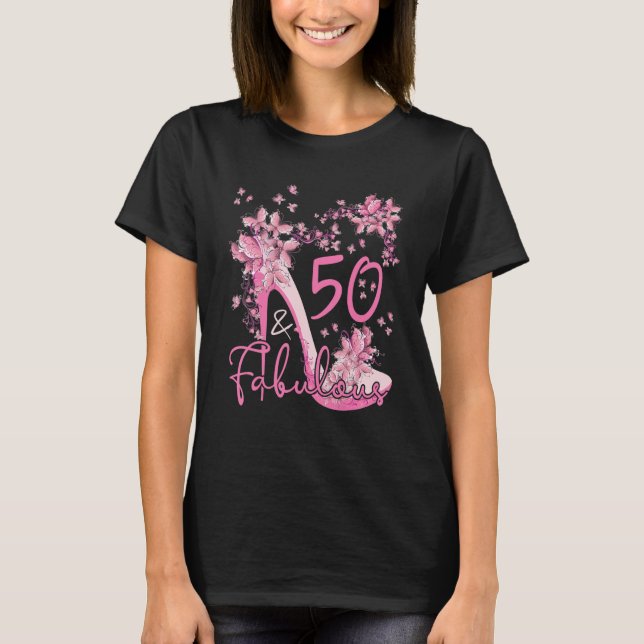 50 Et Fabuleux Papillons Floraux talons hauts 50e (Devant)