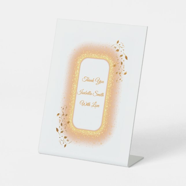 50& Fabuleux panneau de piédestal d'anniversaire d (Recto)