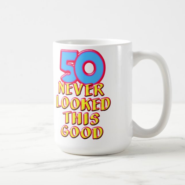 50 Jamais regardé cette bonne Mug (Droite)