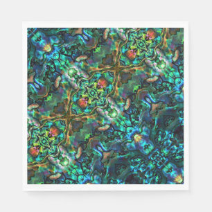 50 serviettes en papier à balon