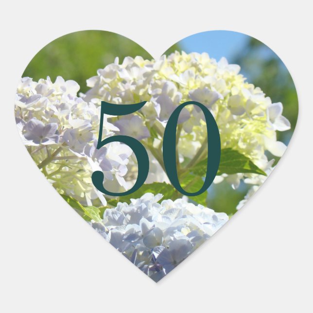 50 timbres-poste Autocollants pour 50 ans (Devant)