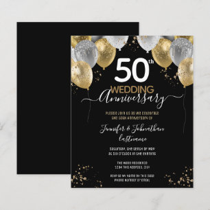 50e anniversaire Ballons d'or Invitations budgétai