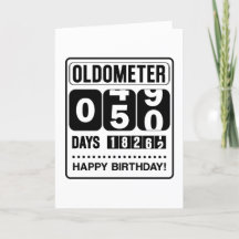 50e Anniversaire Carte Oldometer