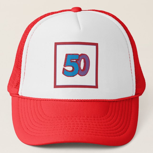 50E Anniversaire casquette (Devant)