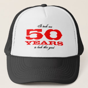 50e anniversaire de l'idée-cadeau Casquette avec