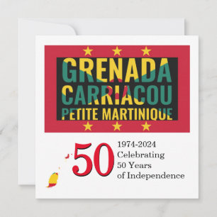 50e anniversaire de l'indépendance du GRENADIAN 20