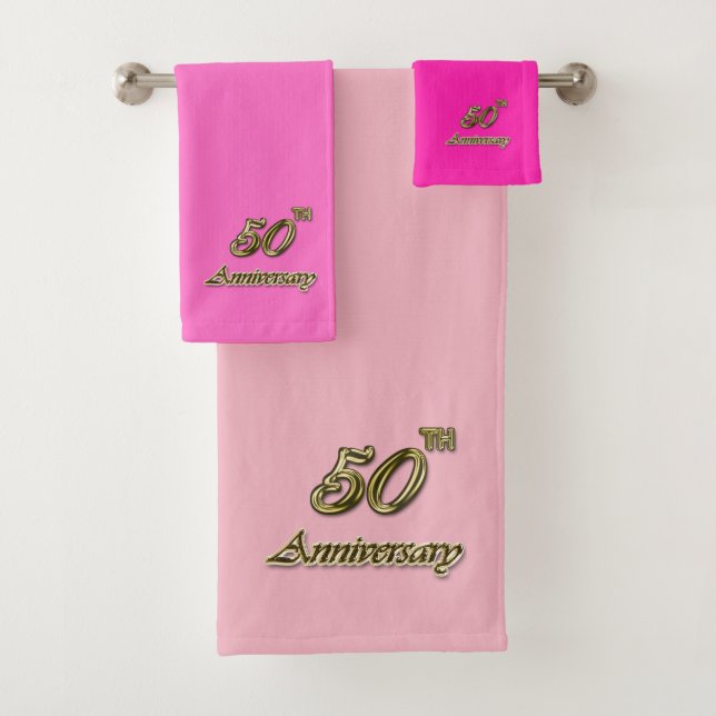 50e anniversaire de l'or (rose) (En situation)