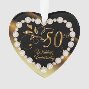 50e anniversaire de Mariage d'or Conception