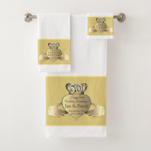50e anniversaire du Mariage Golden Claddaugh