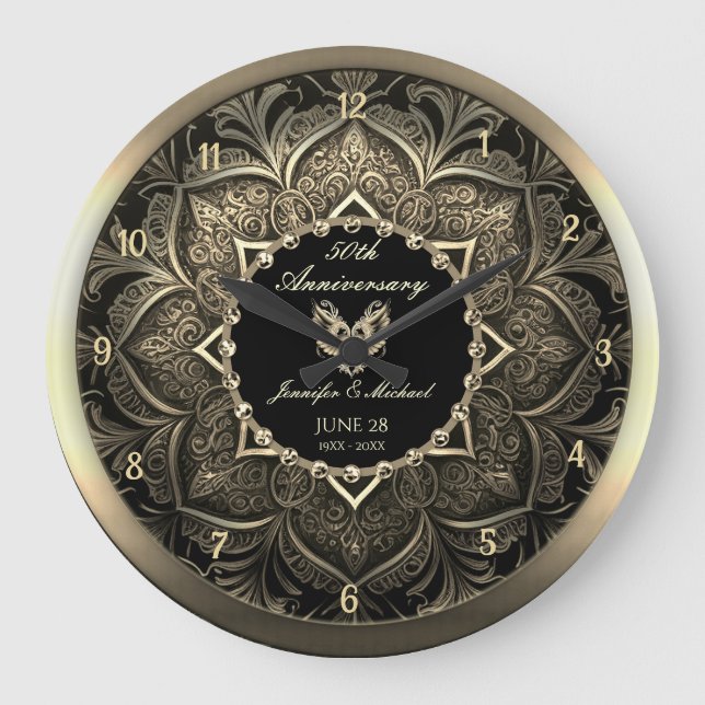 50e anniversaire du Mariage Grande horloge (Recto)