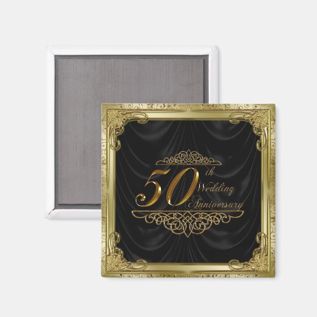 50e anniversaire du Mariage Magnet (Recto/Verso)