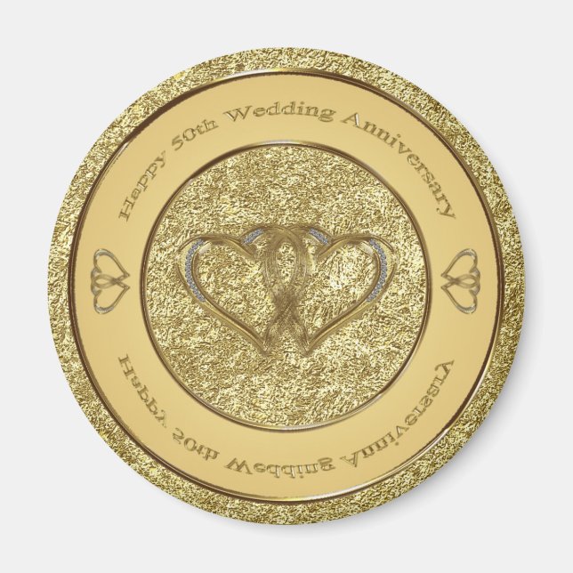 50e anniversaire du Mariage Magnet (Devant)