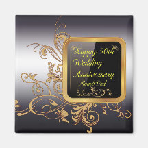 50e anniversaire du Mariage Magnet