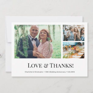50e anniversaire du Mariage Photos Amour & Merci