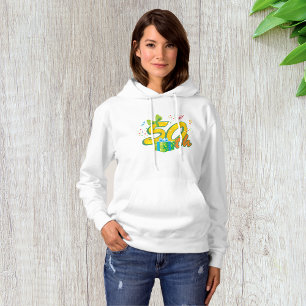 50e anniversaire Fête Sweat - shirt à capuche femm