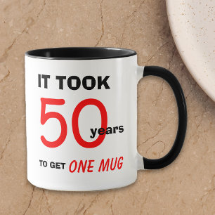 50e anniversaire Idées cadeaux pour Homme Mug - Dr