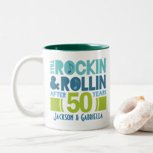 50e anniversaire personnalisé cadeau Mug