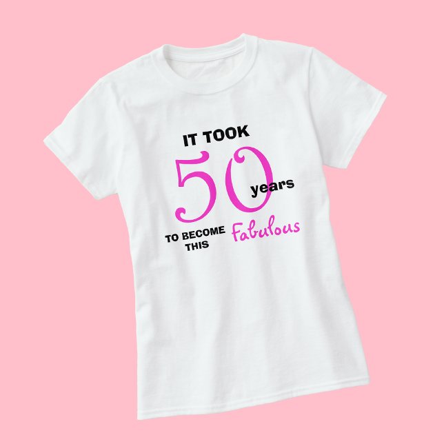 50e anniversaire TShirts - 50 et fabuleux (Créateur téléchargé)
