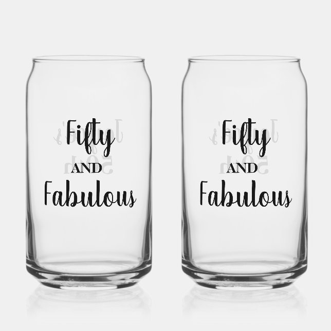 50e verre Soda personnalisé (Recto)