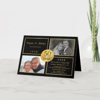 50ème Mariage d'or Invitation du Parti