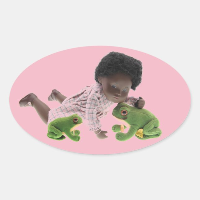 519 Autocollants pour bébé noir (Devant)