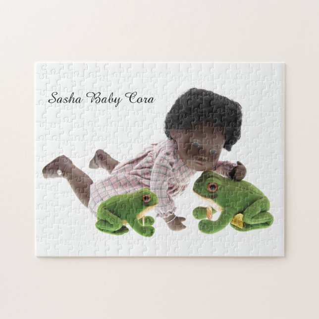 519 Sasha Cara Black Baby Puzzles (Horizontal)