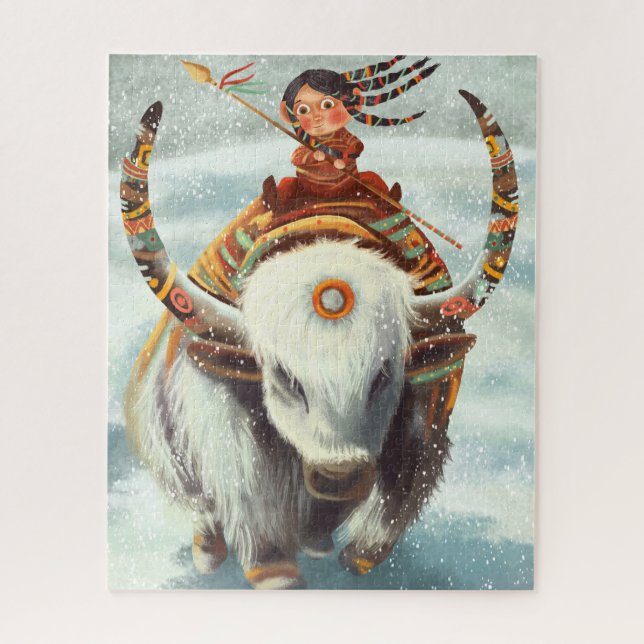 520 pièces Puzzle Buffalo (Vertical)