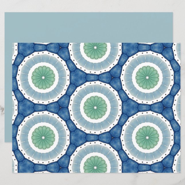 52 Bleu (Devant / Derrière)