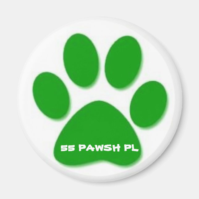55 Pawsh Place Magnet (Devant)