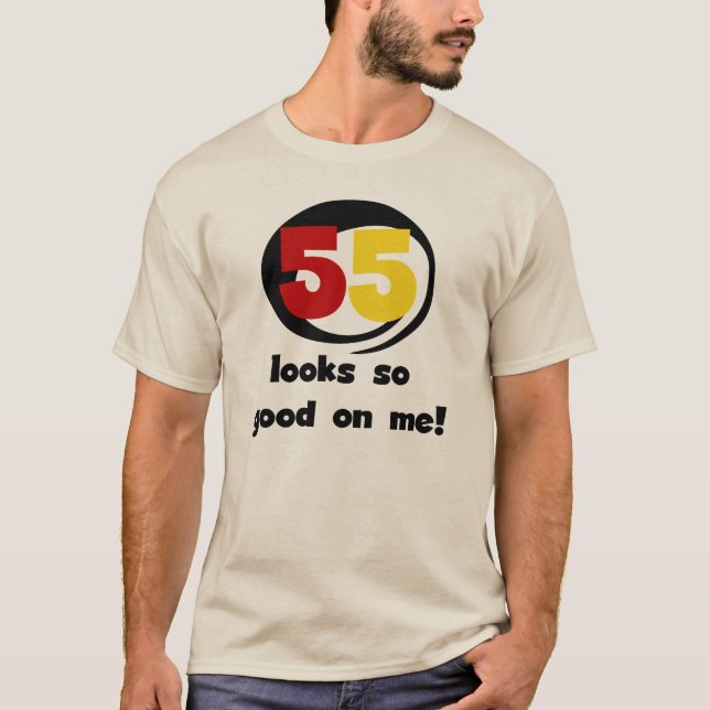 55 Semble si bon sur moi T-shirts et cadeaux (Devant)