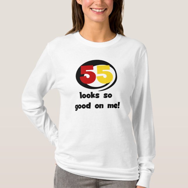 55 Semble si bon sur moi T-shirts et cadeaux (Devant)