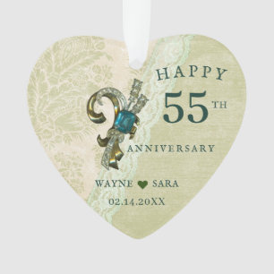 55e anniversaire du Mariage des joyaux d'émeraude