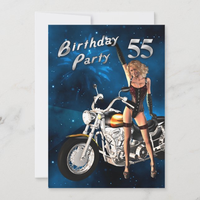 55e anniversaire Invitation (Devant)